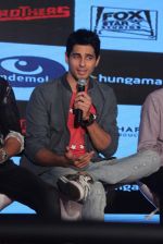 Sidharth Malhotra at the Trailor launch of brothers  on 5th Aug 2015